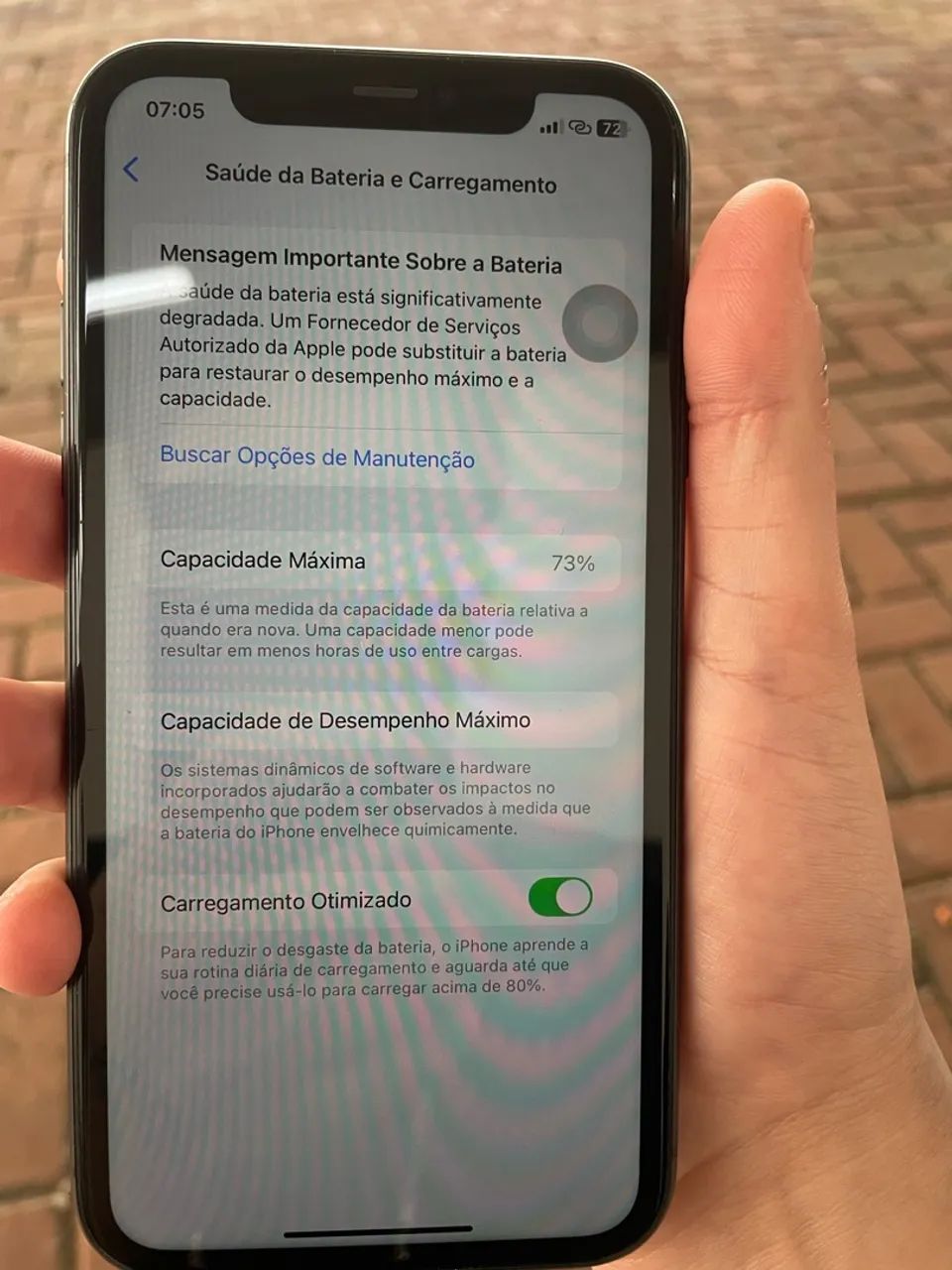 iPhone 11 64GB Apple Original Face ID ON Bateria 73% Celular - Foto 2