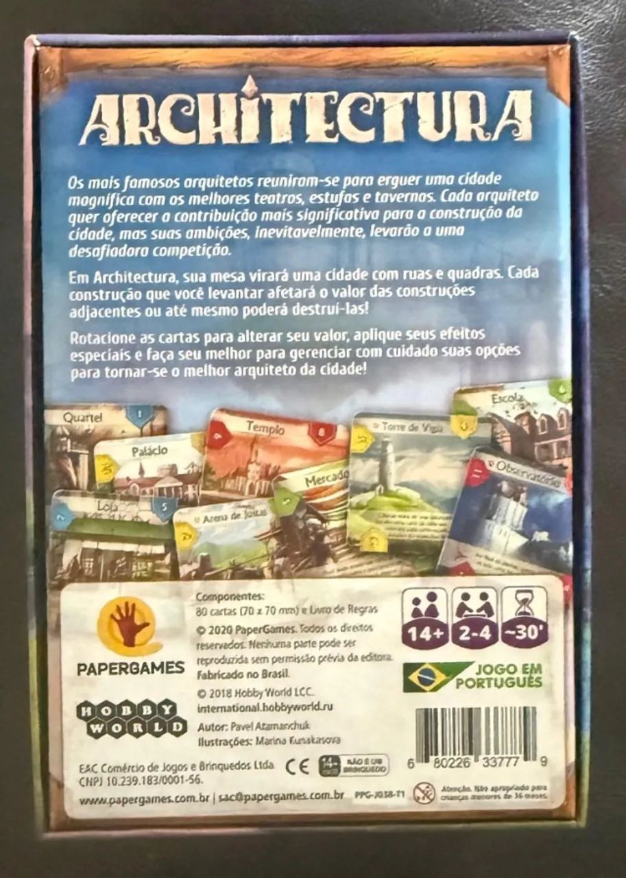 Jogo Architectura - papergames ptbr - Foto 2
