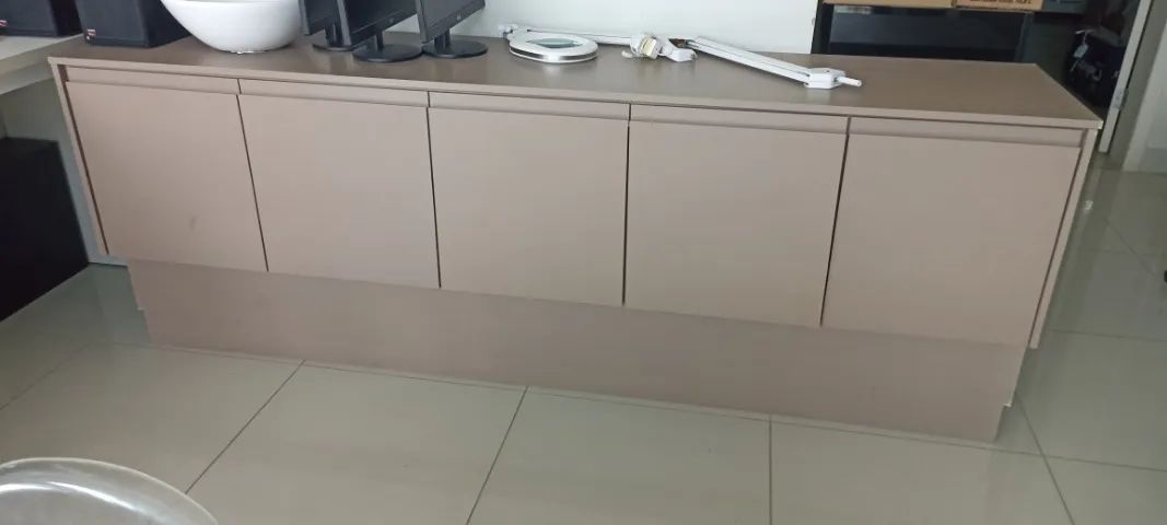 Balcão multiuso com pia e torneira - MDF - Foto 3