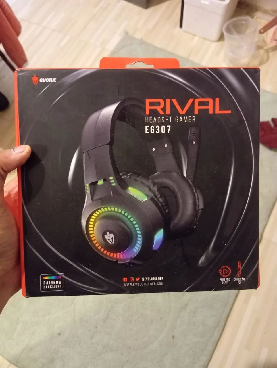 Fone headset gamer
