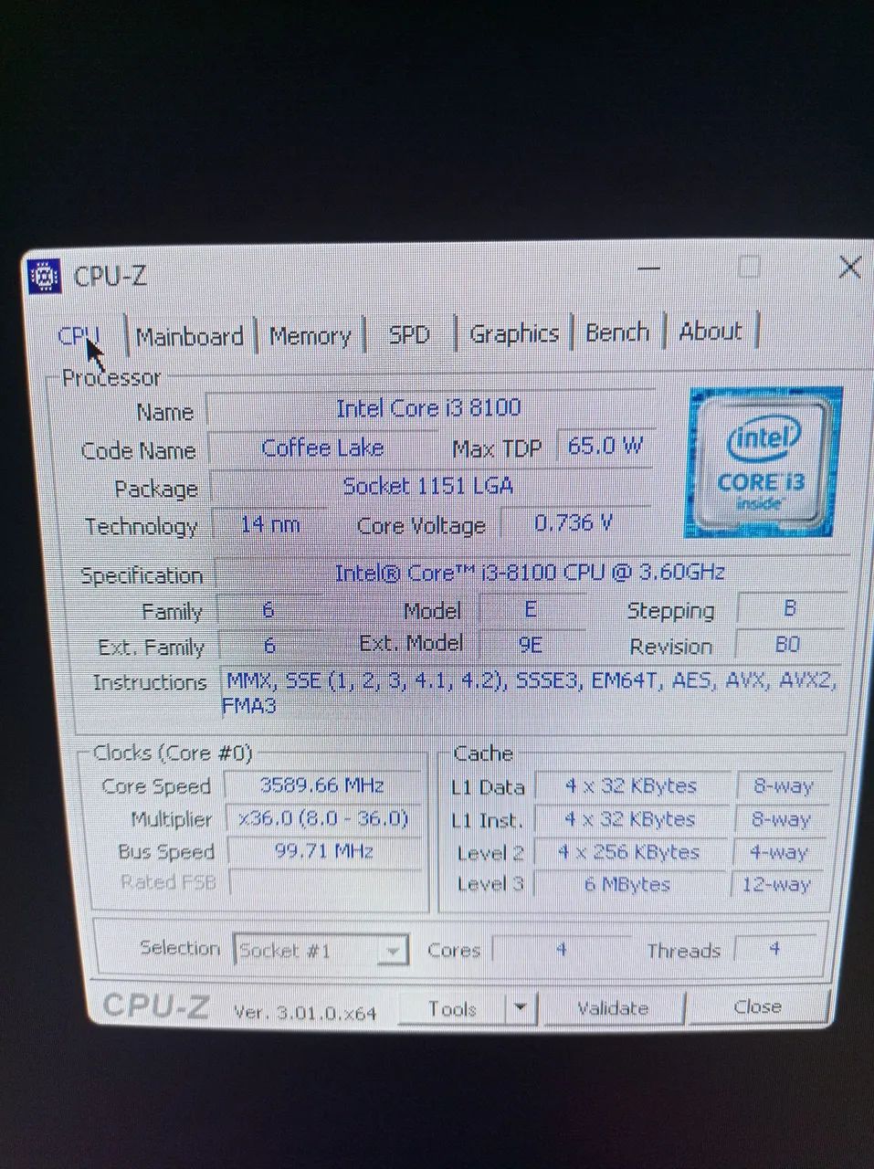 Processador i3 8100 - Foto 2