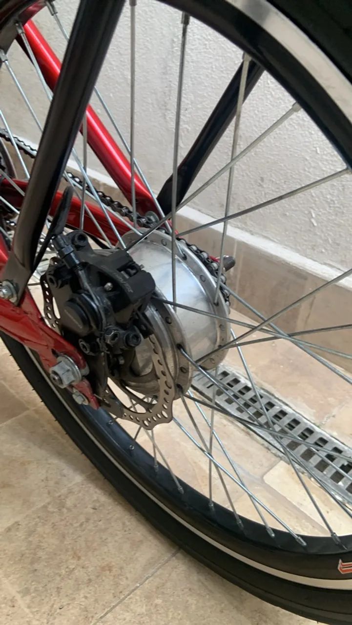 Bicicleta elétrica aro 24 - Foto 3