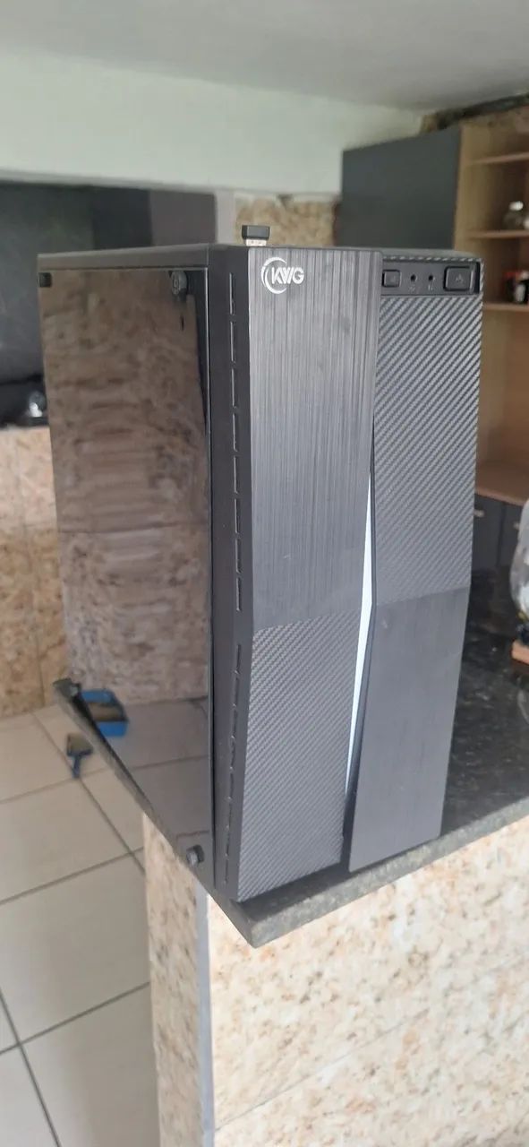 Computador Ryzen 5 4500, 16GB DDR4, SSD 256GB + HD 1TB, RX 550
