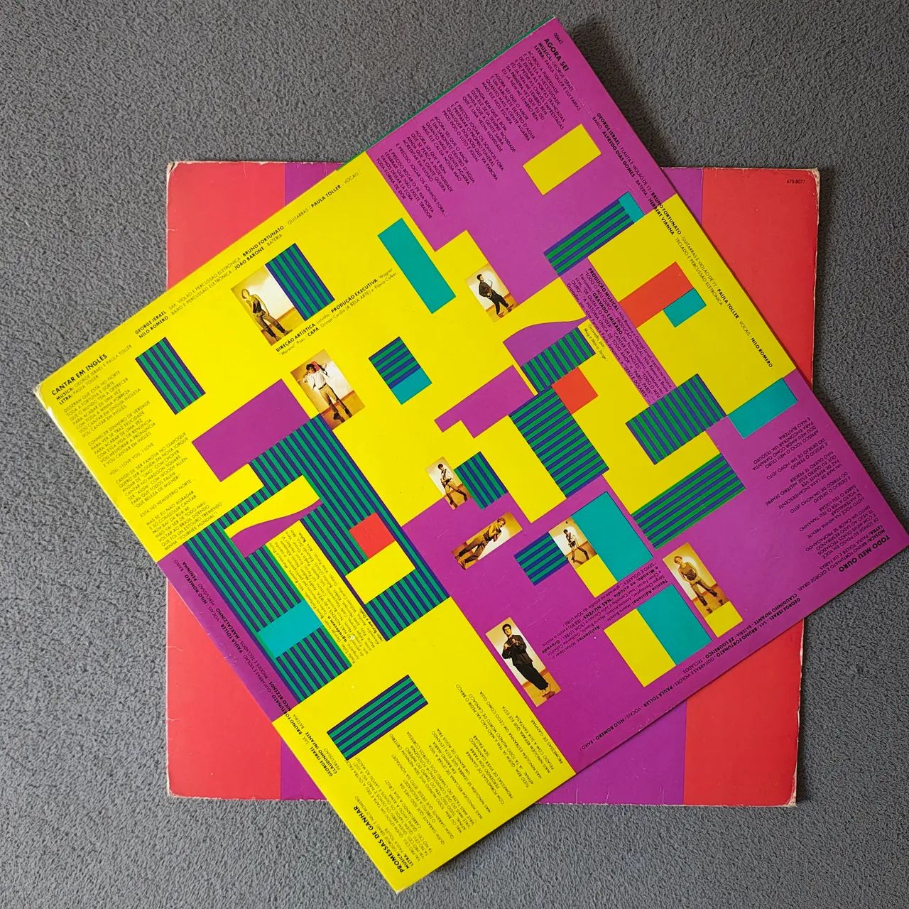 LP Kid Abelha 1989 com encarte  - Foto 4