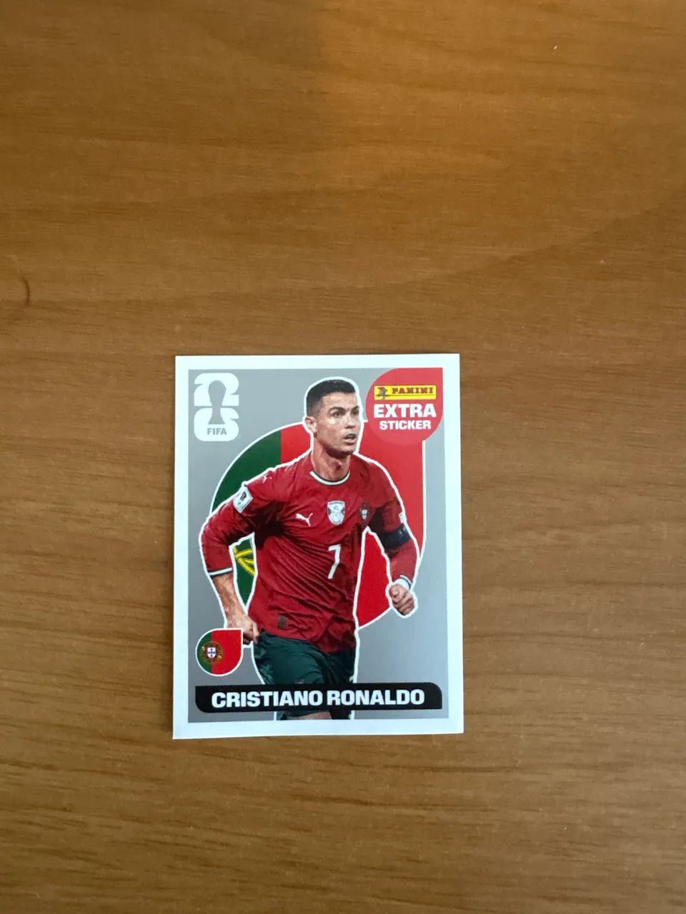 Cristiano Ronaldo Extra Sticker Silver