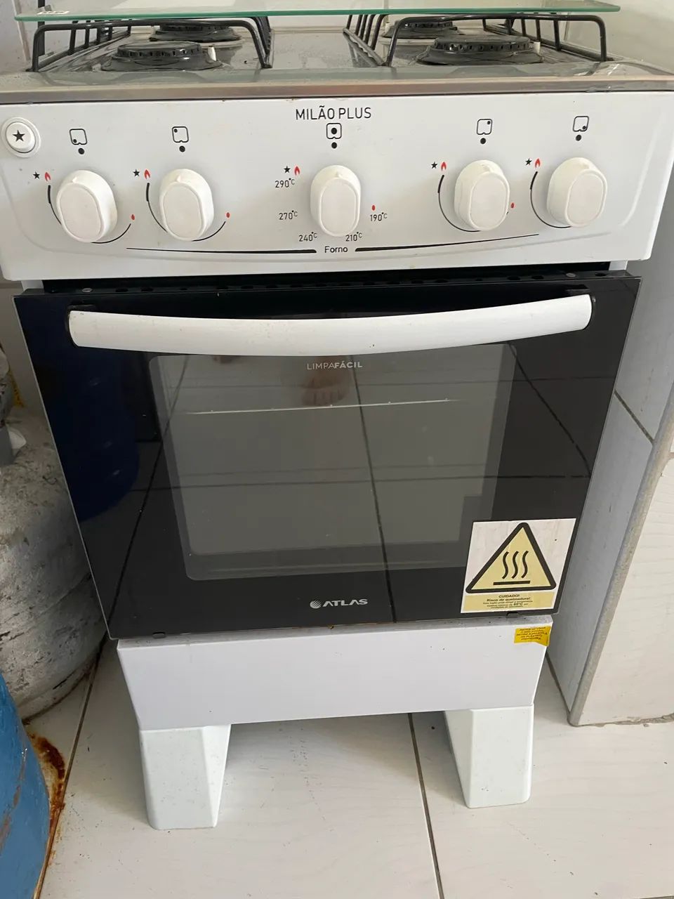 Fogão elétrico de 4 bocas - Foto 4