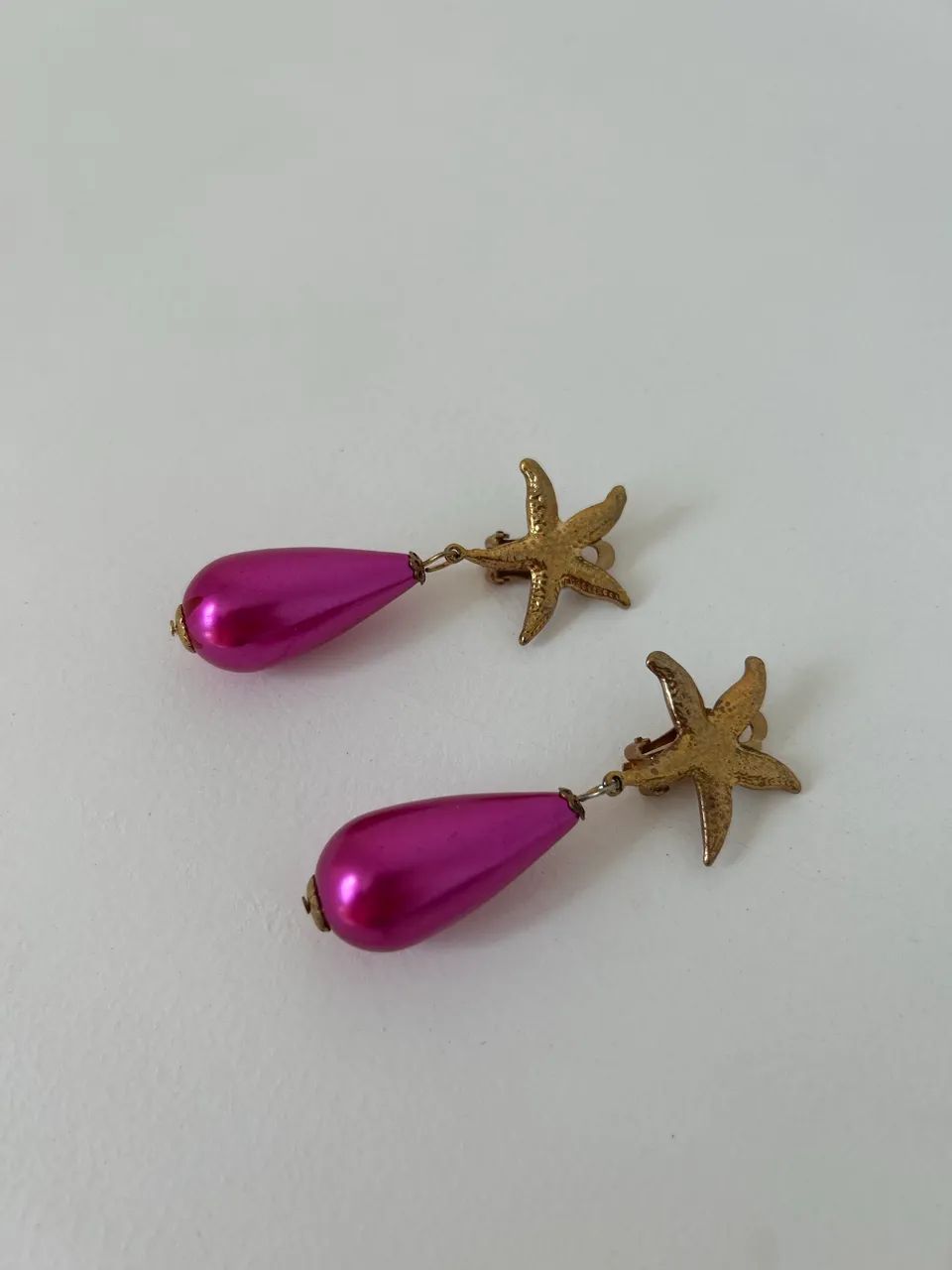 Brinco gota rosa  - Foto 2