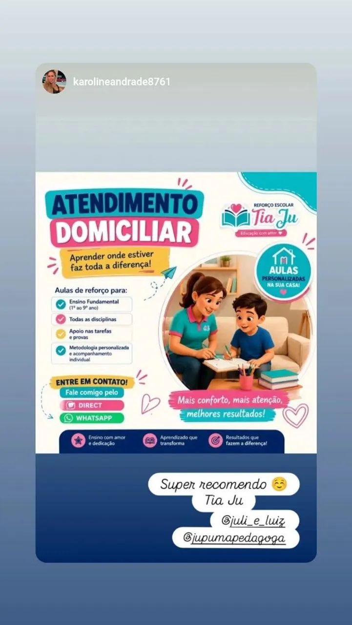 Aula de Reforço domiciliar  - Foto 3