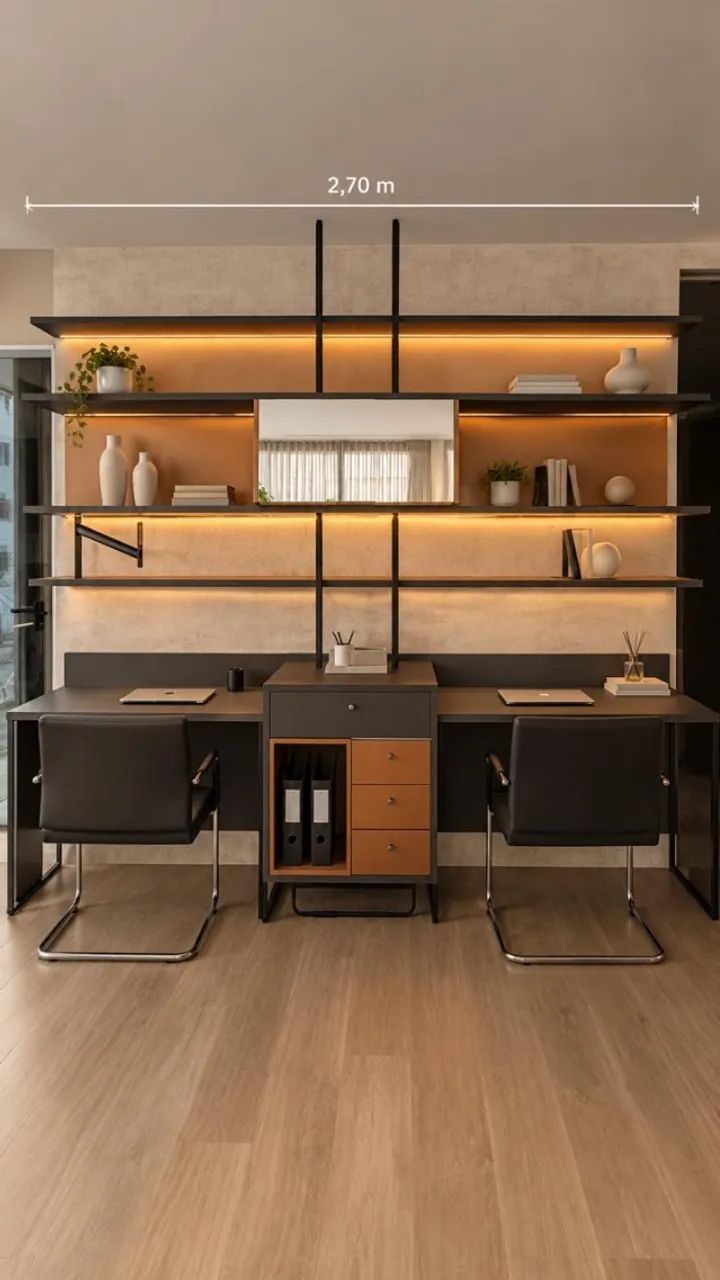 Móvel planejado para escritório ou home office
