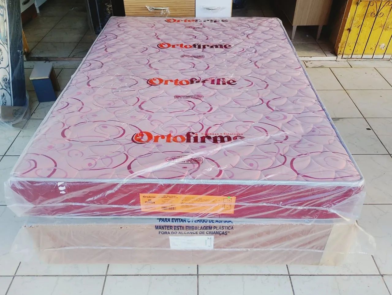 Cama box de casal molas ensacadas nova - Foto 2