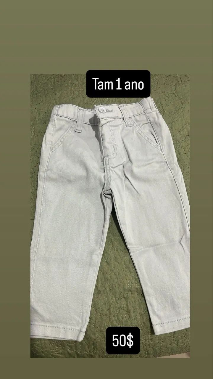 Calça para bebê 