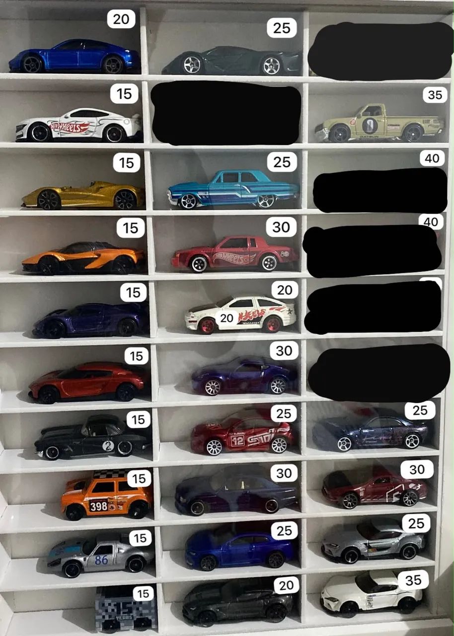 Carrinhos hotwheels 