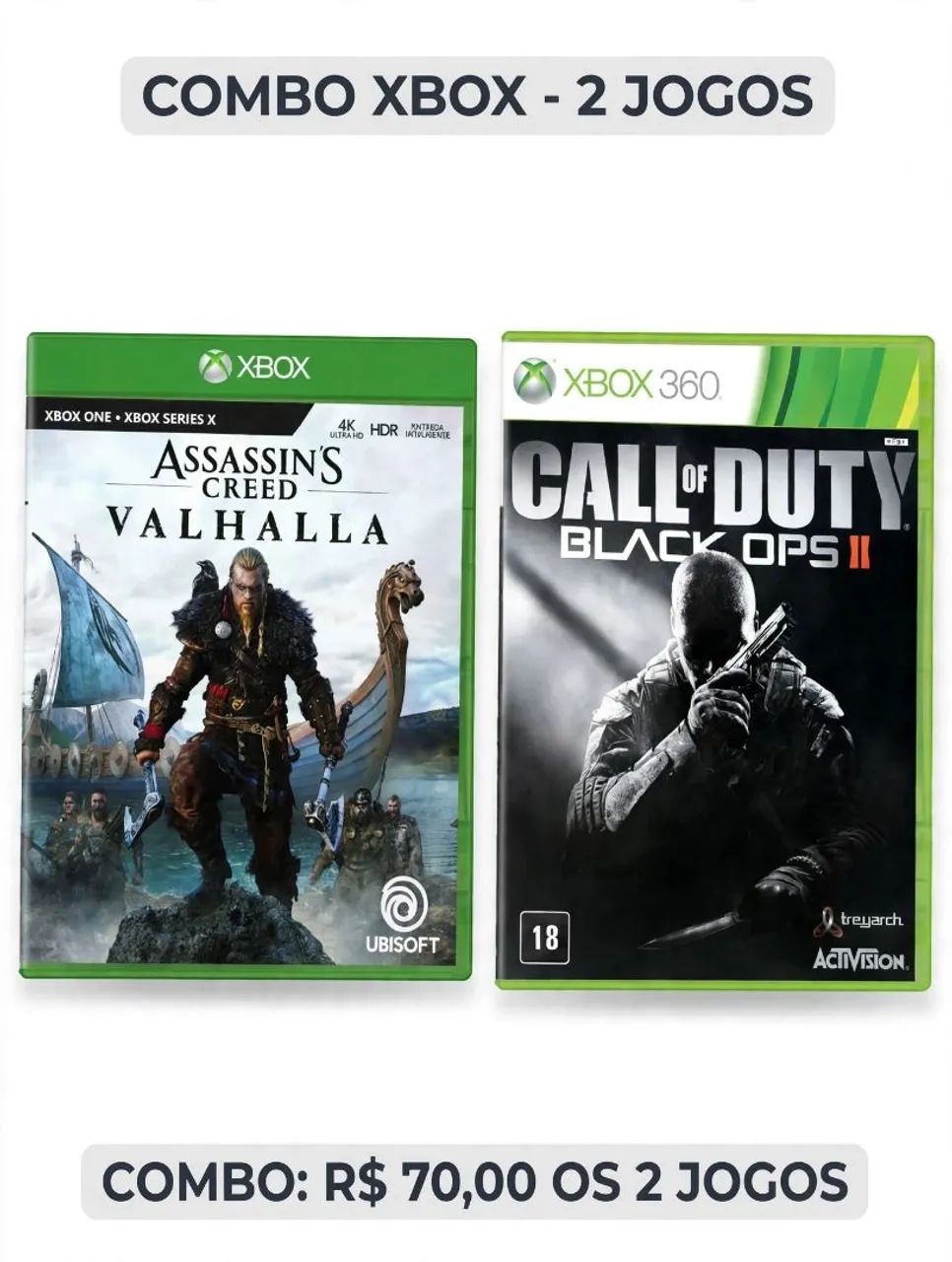Cd game Xbox ,combo 70$