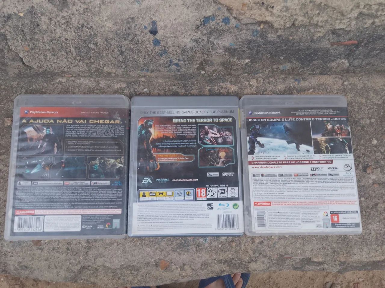 Jogo original PS3 (Dead Space 1 ao 3) - Foto 5