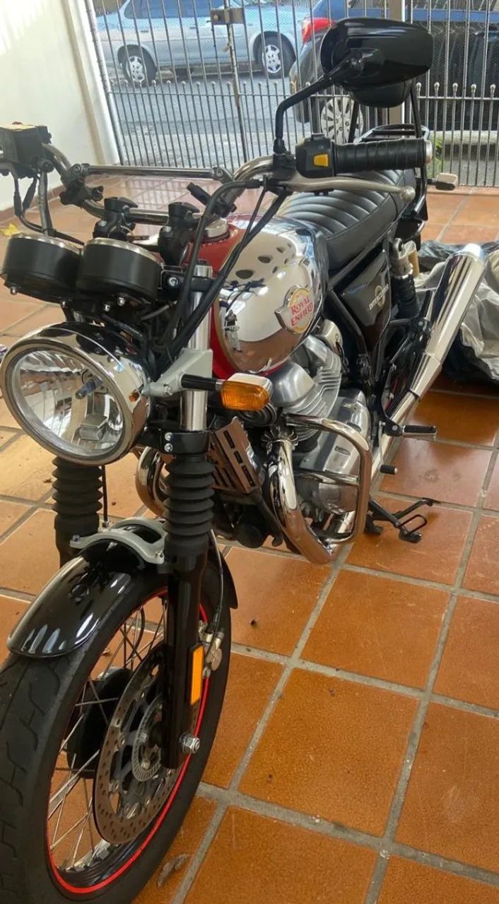 Royal Enfield Interceptor 650 zerada - Foto 4