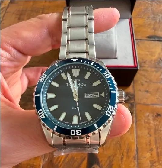 Relógio technos automático diver  - Foto 4
