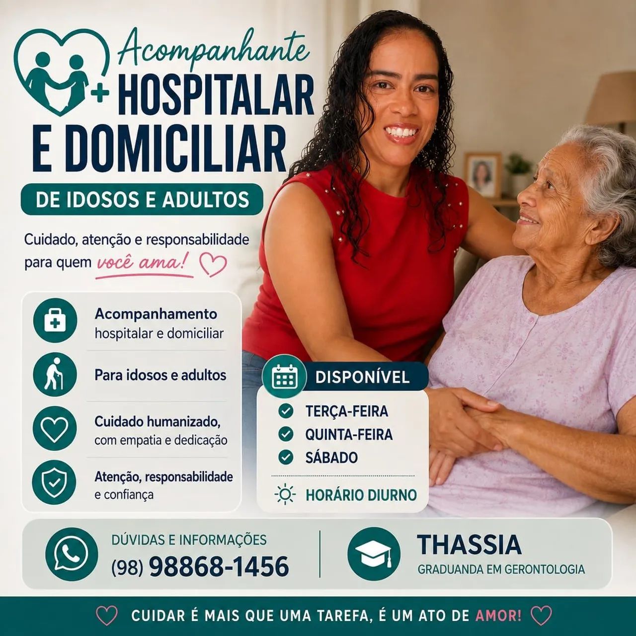 Acompanhante hospitalar 