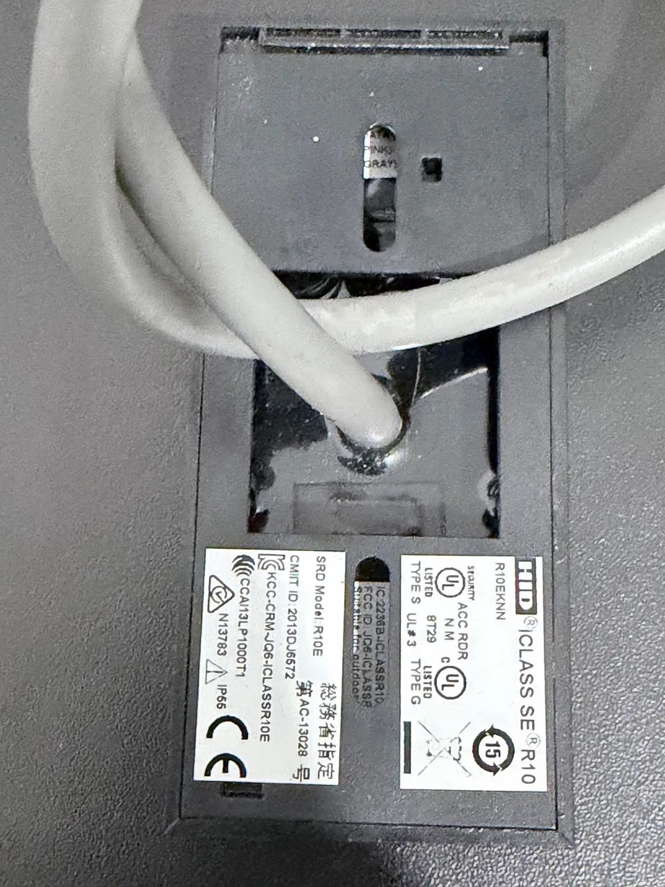 Leitor de proximidade HID iclass R10 SE - Foto 3