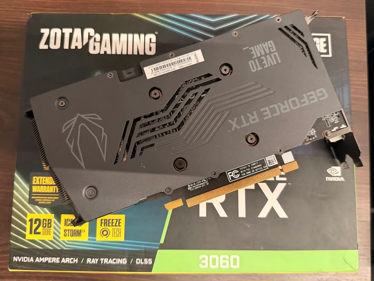 Placa de vídeoRTX 3060 12GB - Foto 2
