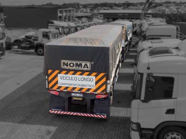 CARRETA GRANELEIRA NOMA 9 EIXOS COM DOLLY REBAIXADO - 25,70M - 2021/2022 - SEM PNEUS! - Foto 3