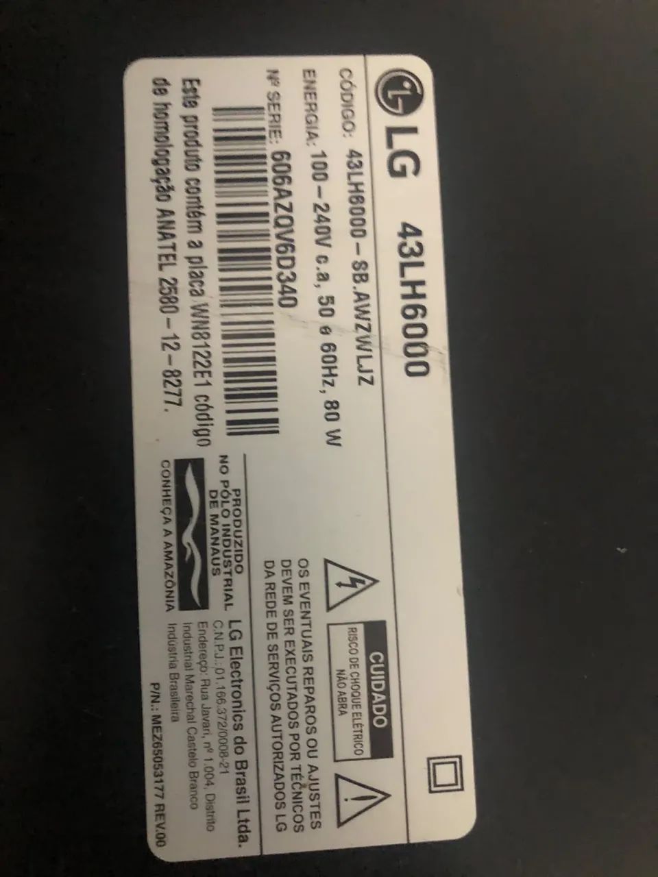 televisão LG 43 polegadas  - Foto 3