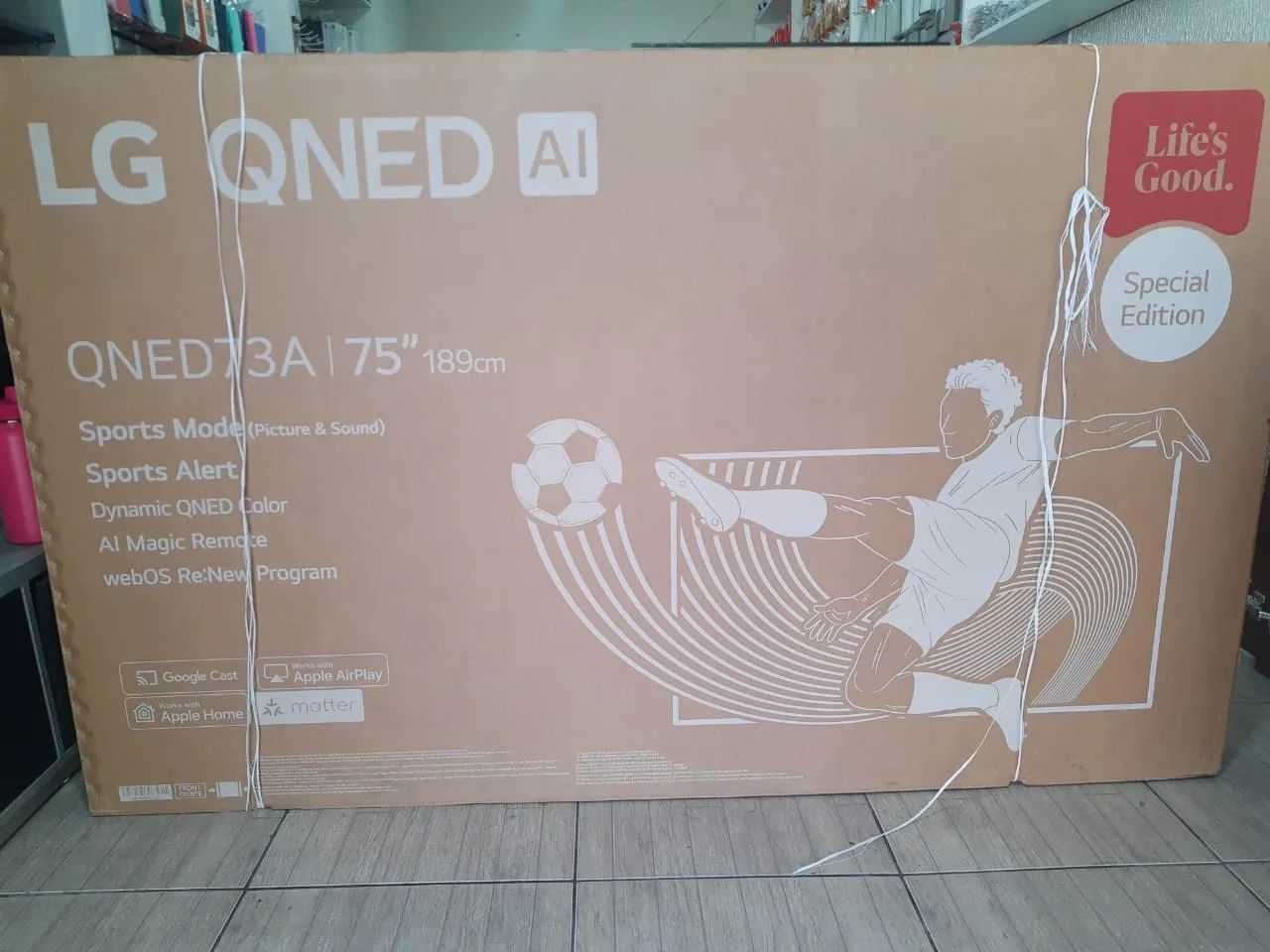 Smart tv LG Qned 75 polegadas 