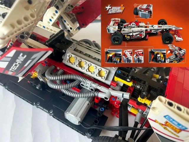 Lego Technic 42000 - Grand Prix Racer - F1 - Foto 4