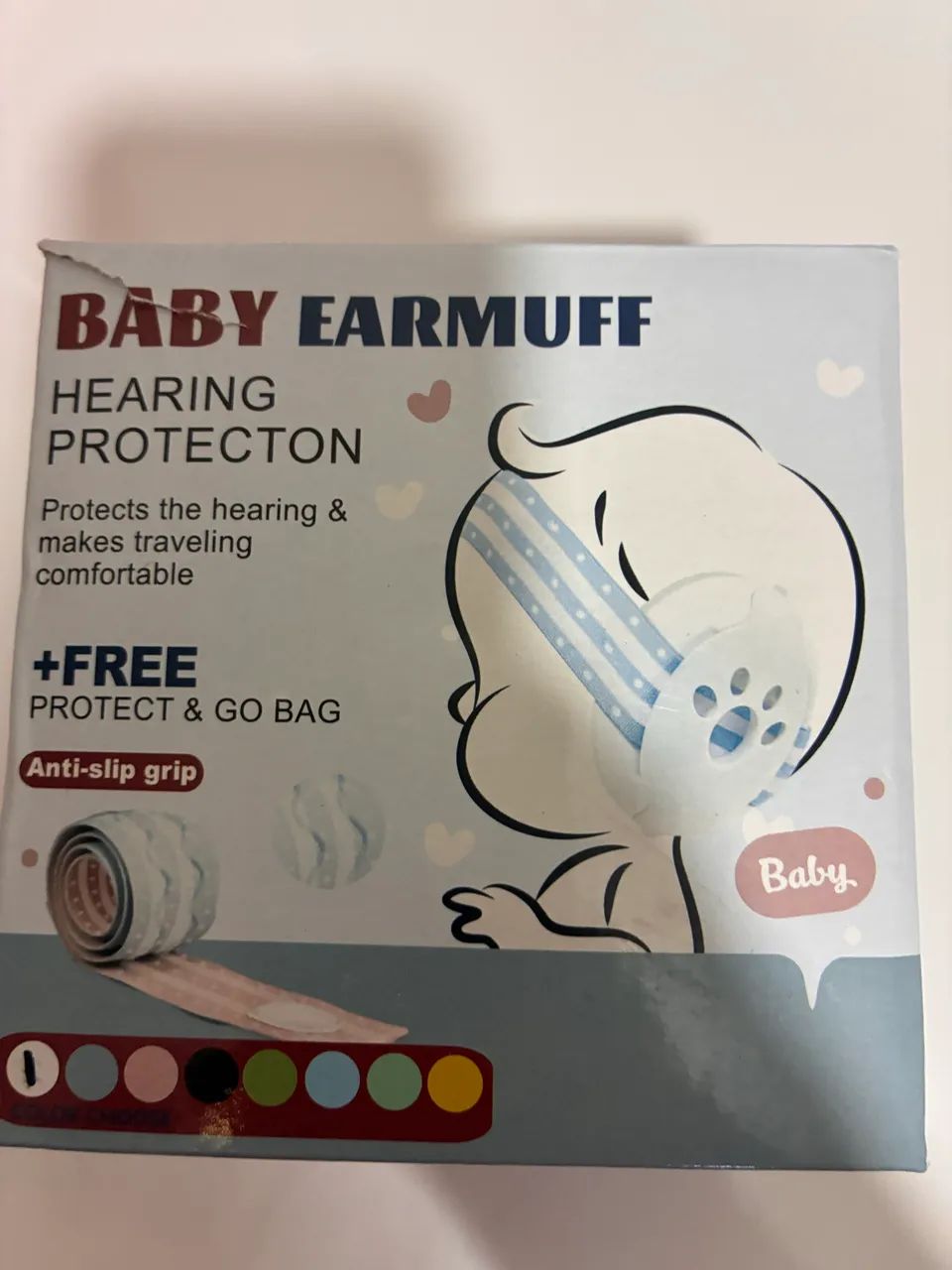 Abafador/protetor ouvido ruído bebê/infantil