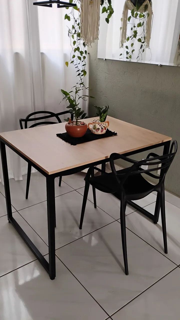 Mesa de jantar estilo industrial  - Foto 5
