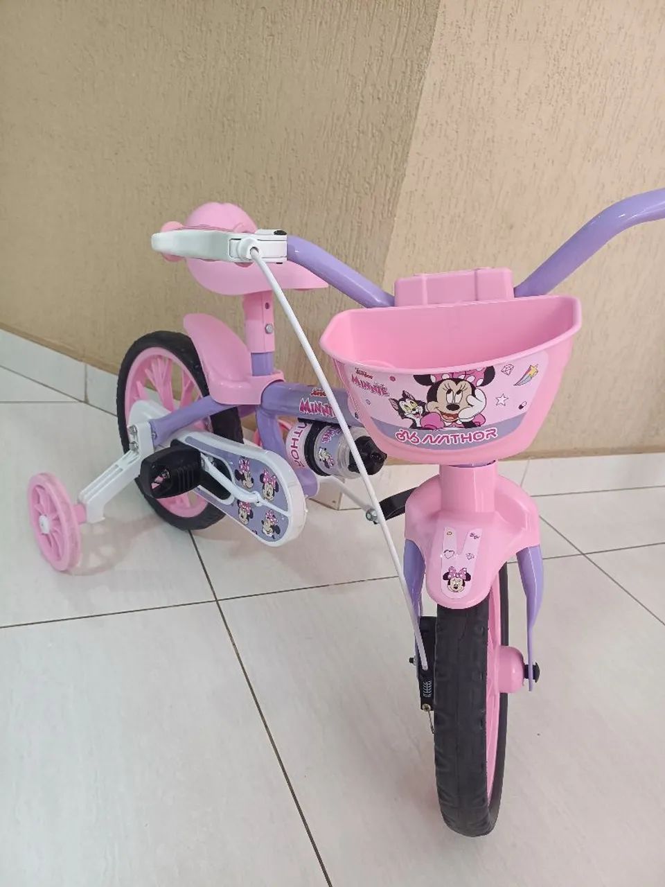 Bicicleta infantil feminina.
