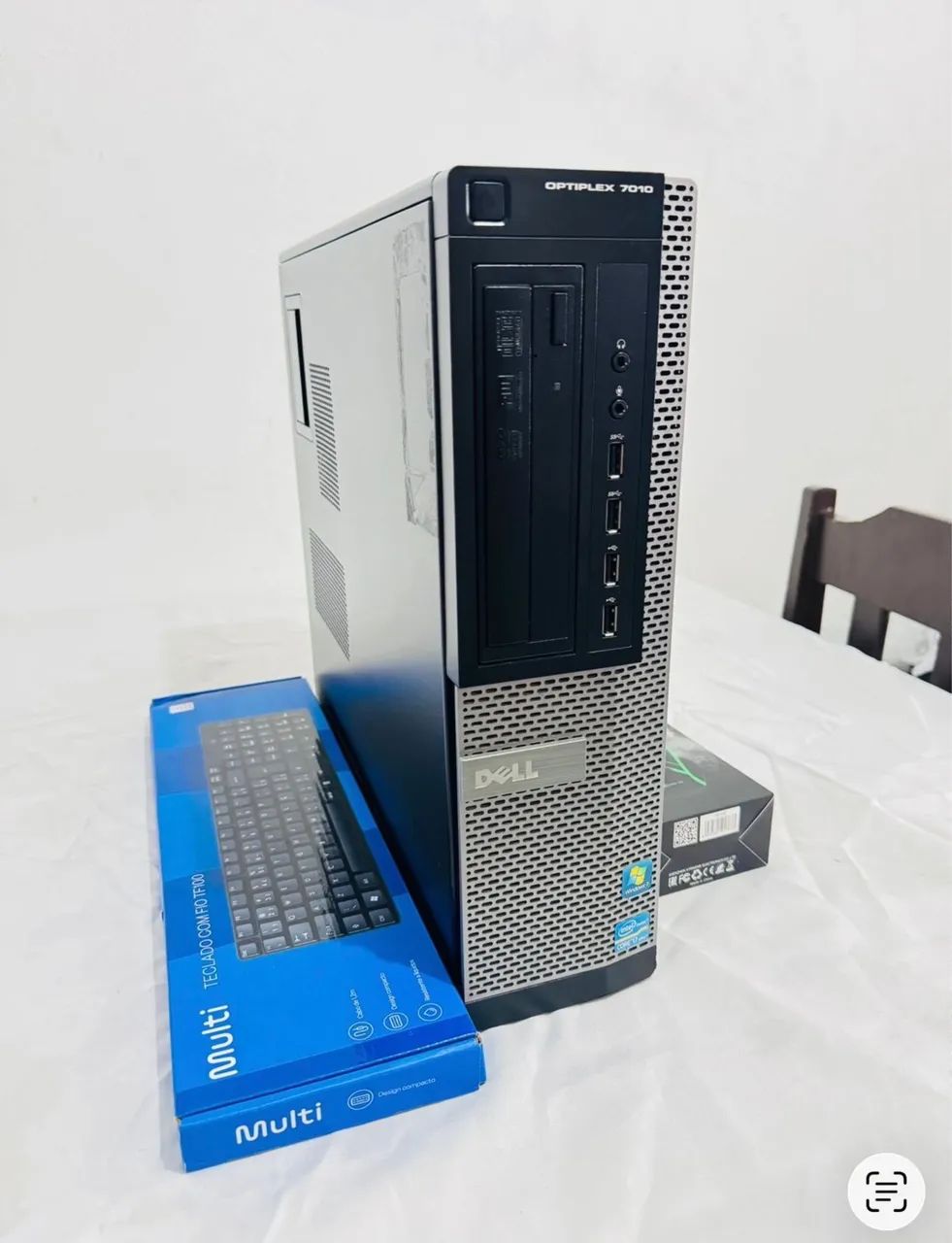 CPU Dell i7 8 gb Windows 11 semi novo Wi-Fi - Computadores e