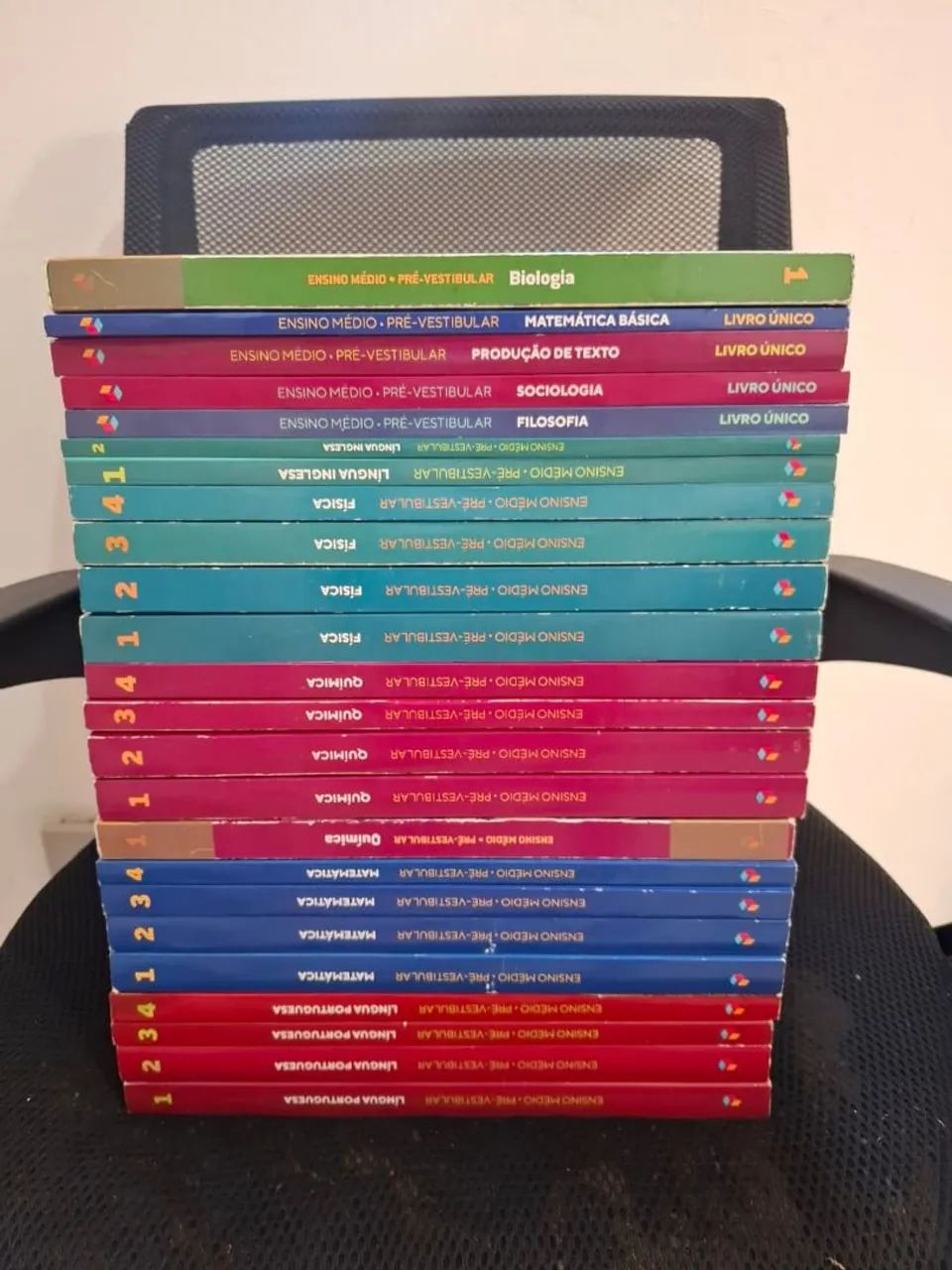 Livros Poliedro - PRÉ VESTIBULAR 