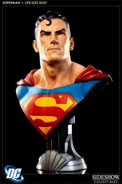 Busto Superman tamanho real Sideshow - Foto 2