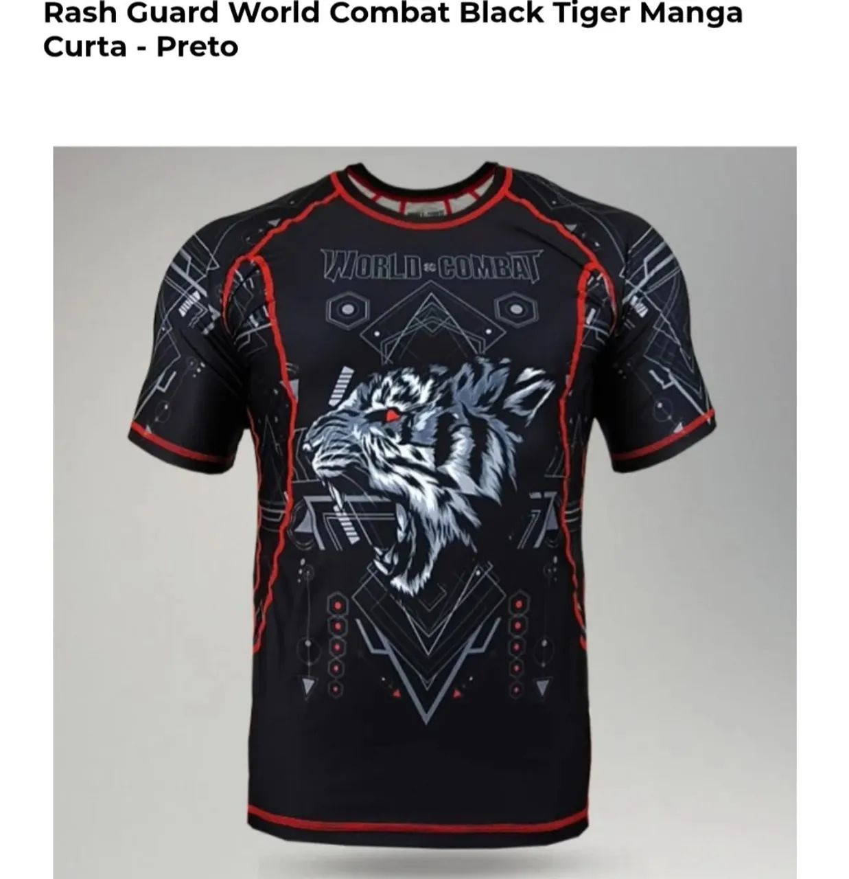 Conjunto 2 rashguard e 1 short