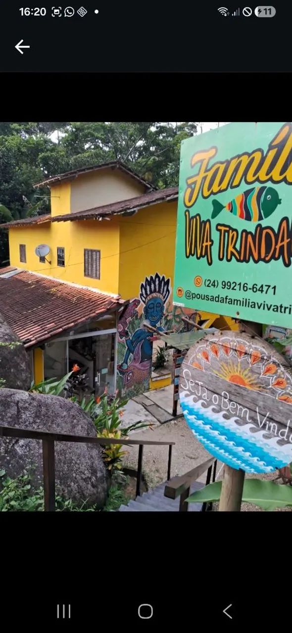 Pousada a venda em Trindade Paraty 