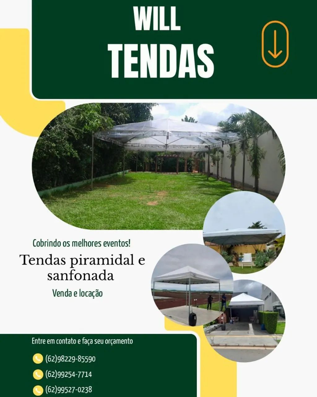 Vendas e locações de tendas comerciais para todos os tipos de eventos  - Foto 5