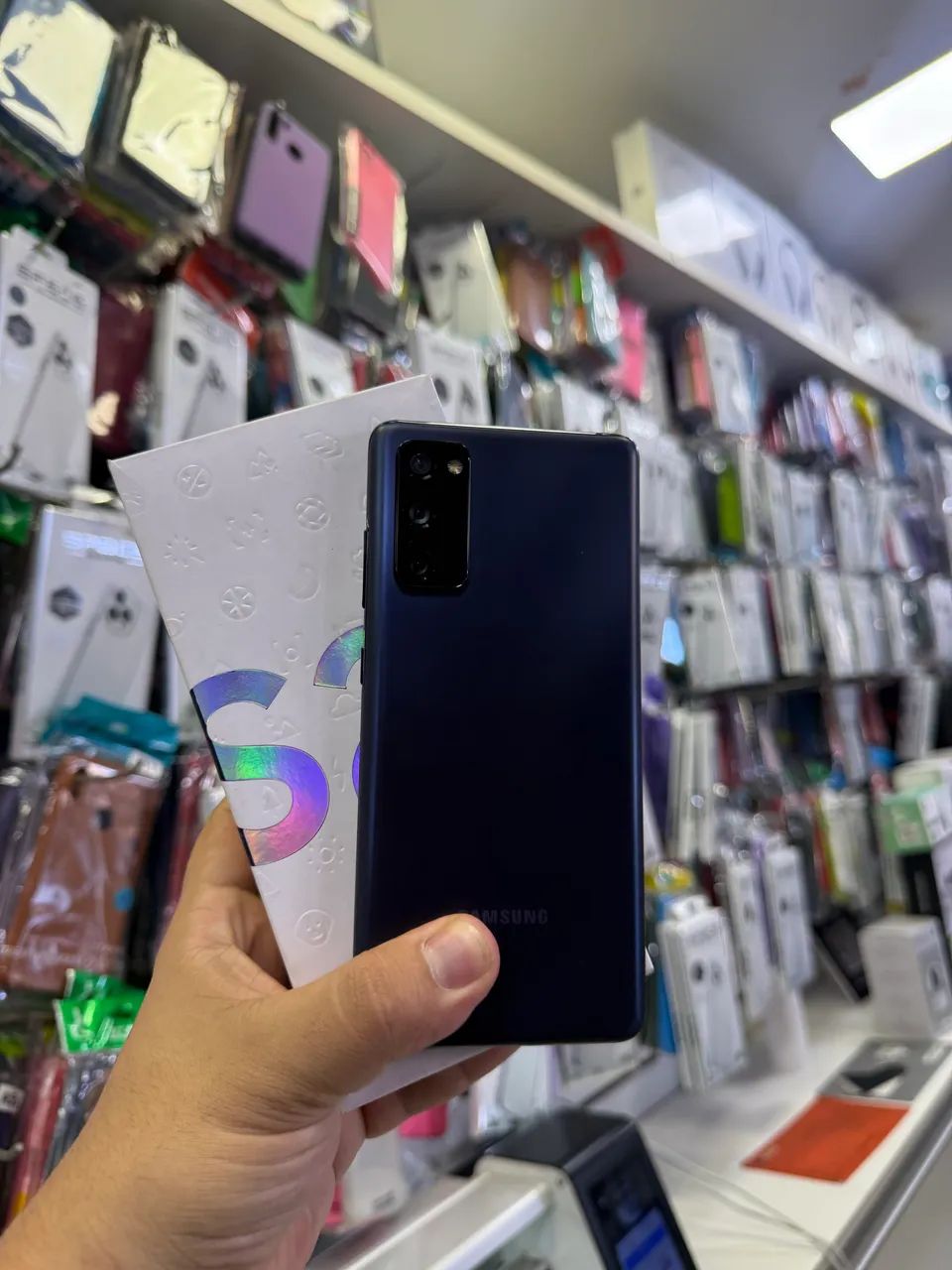 S20 fe 128gb novo 
