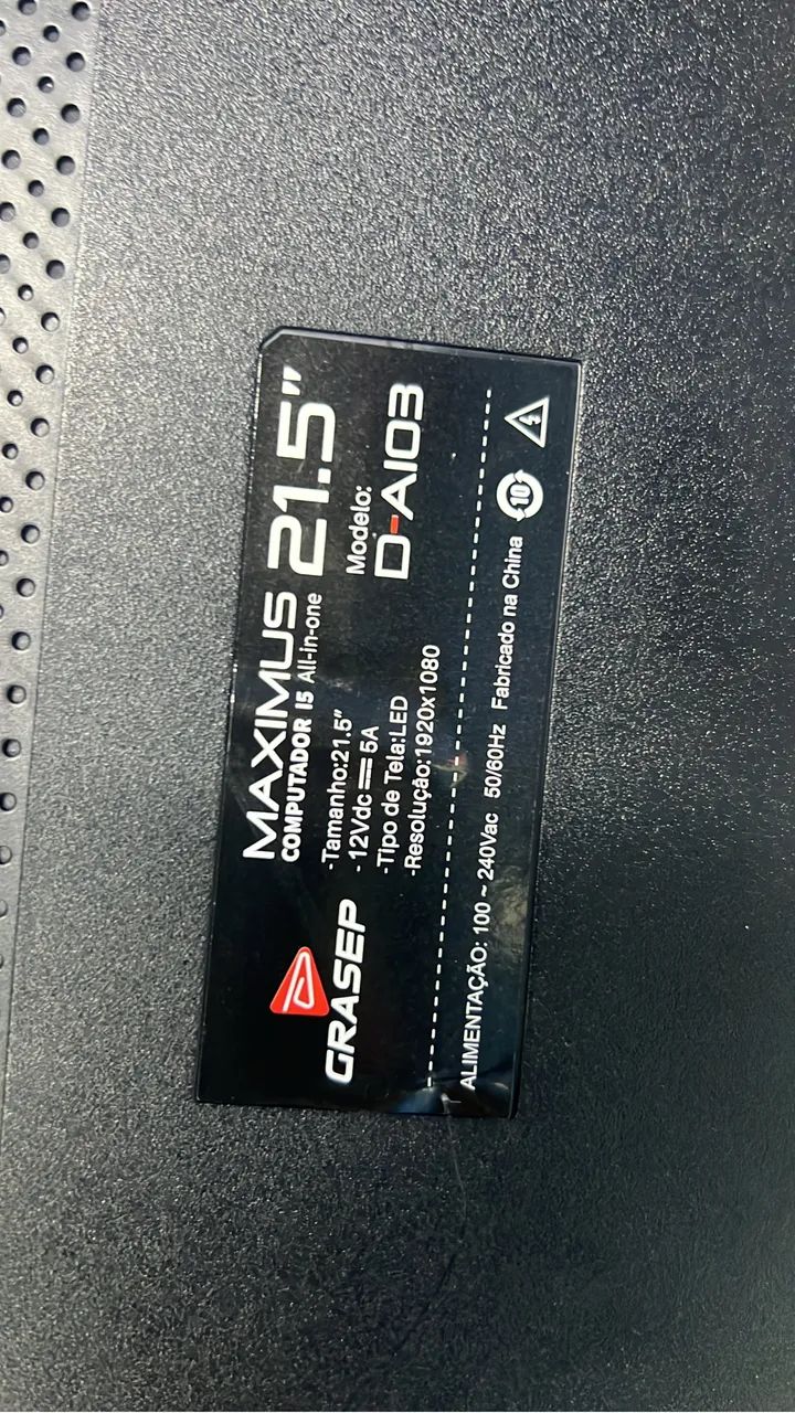 Computador all in one 