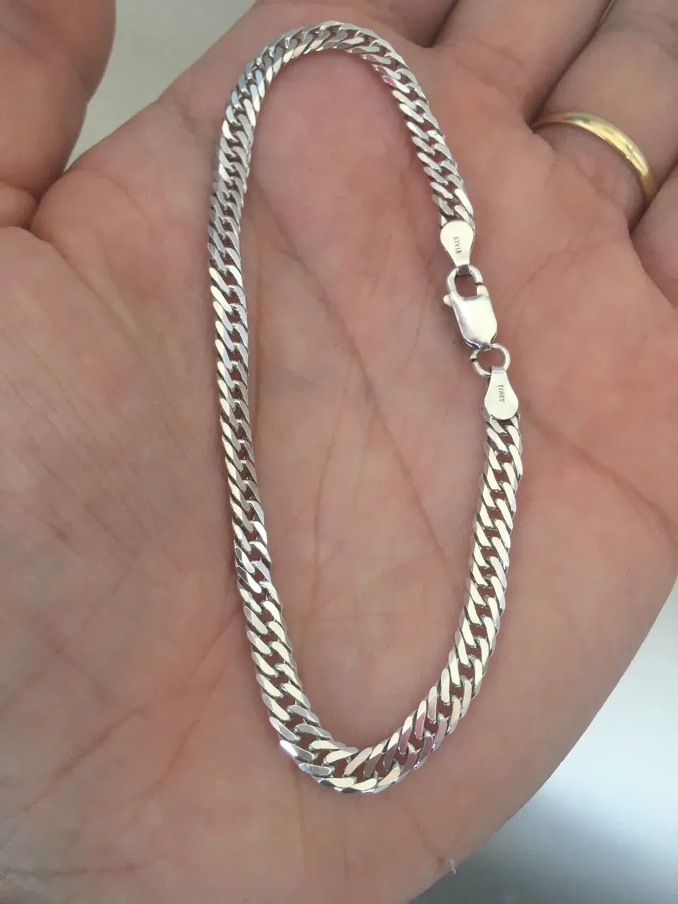 Pulseira de prata - Foto 2