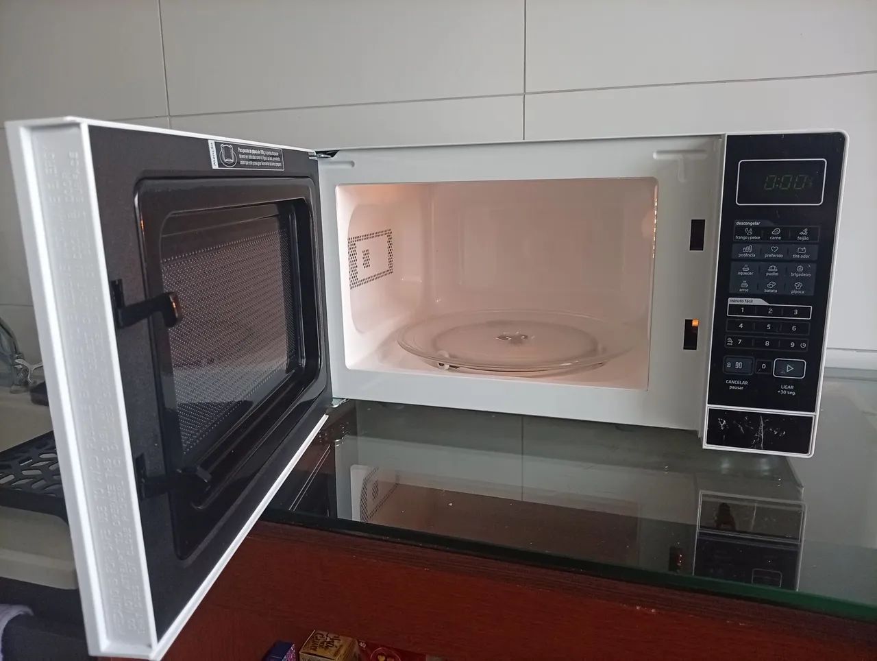 Microondas Mideia 20L branco - Foto 2