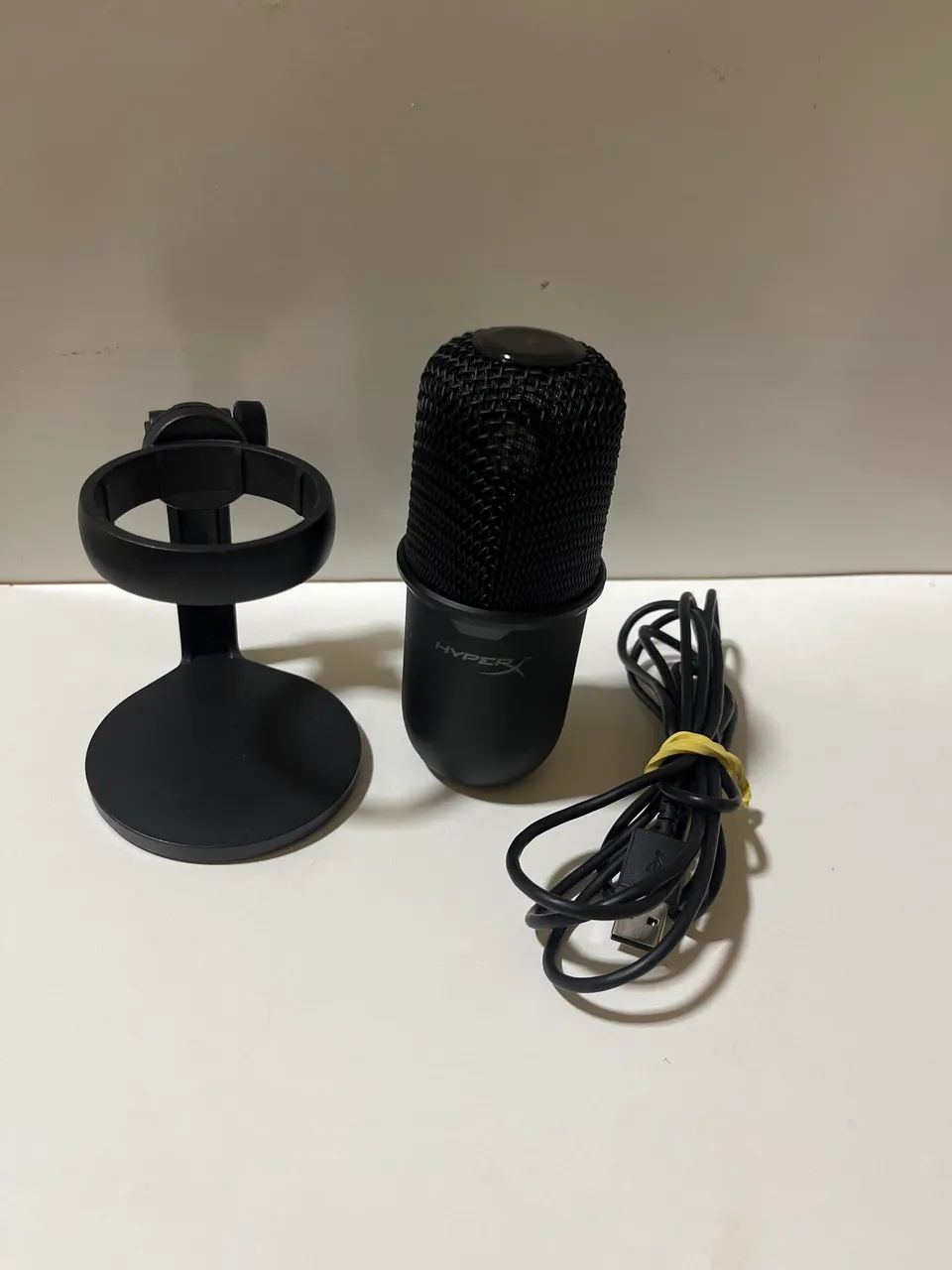 Microfone USB hyperx solo cast preto 