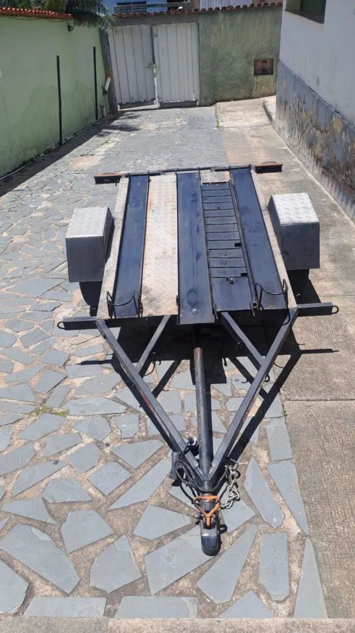 CARRETA/REBOQUE PARA MOTOS e AFINS - Foto 4