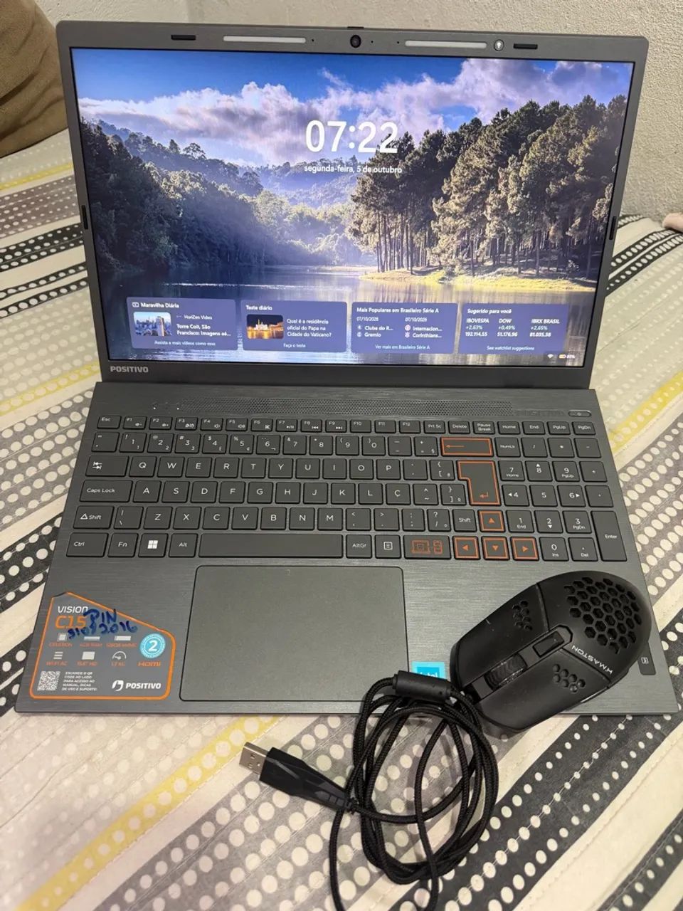 Vendo notebook semi novo zap *82 - Foto 2