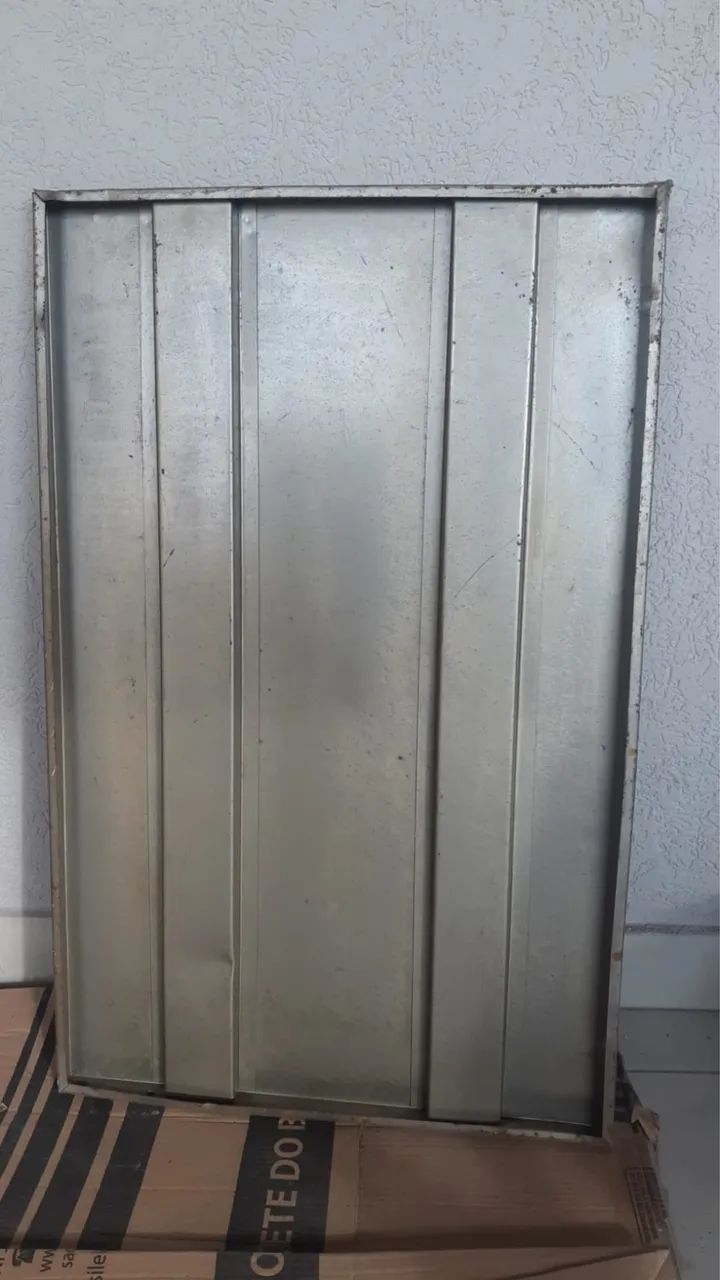 Bandejas Reforçada de aço 90x60 para prateleira  - Foto 4