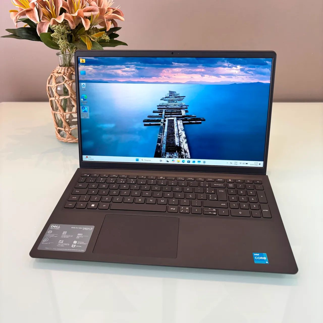 Notebook Dell Core i3 12ª 8GB RAM SSD NVMe FullHD Windows 11