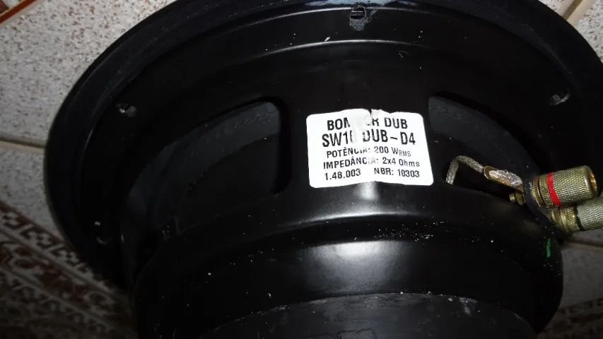 Subwoofer Bomber Dub 10" - Foto 5