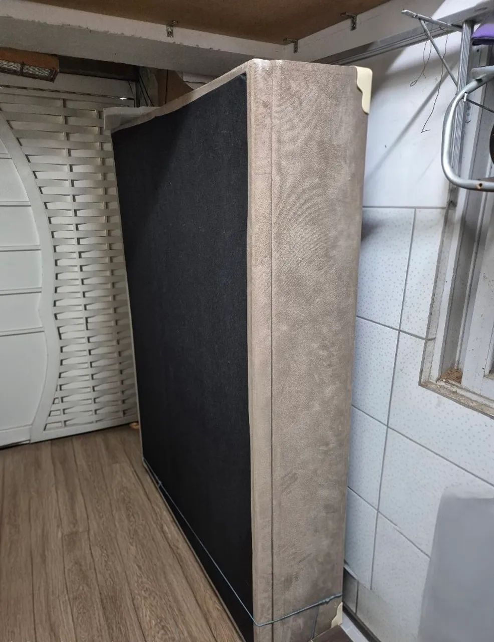Cama Box Baú Casal (Sem os Pés) 