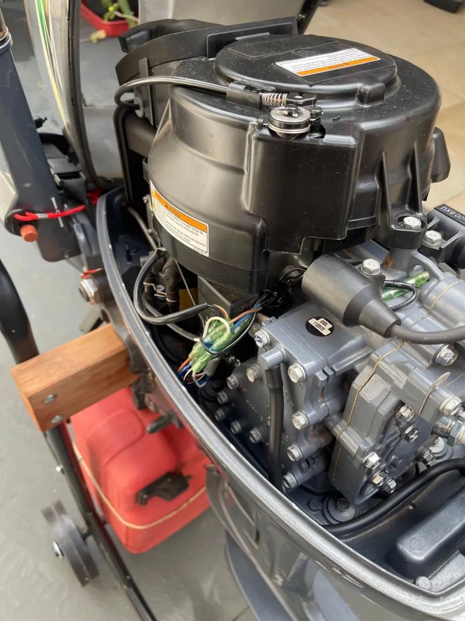 Motor de popa Yamaha 15hp - Foto 4