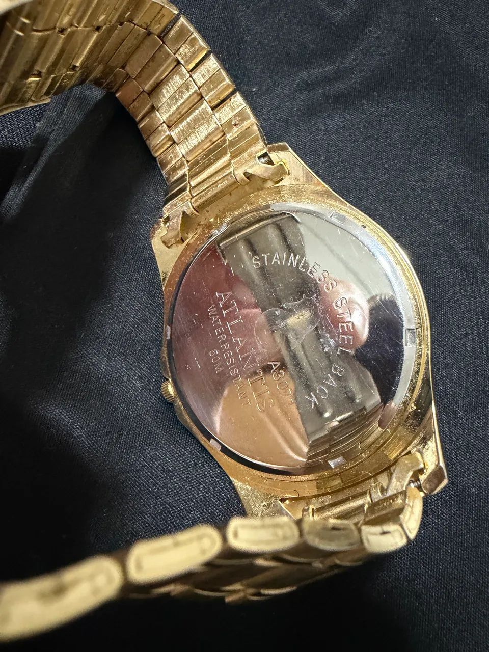 Relógio dourado - Foto 3