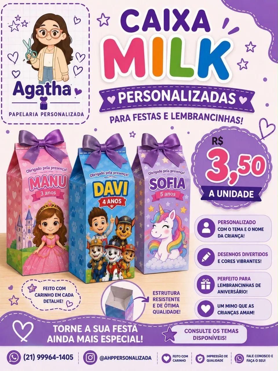 Kit de festa e decoração